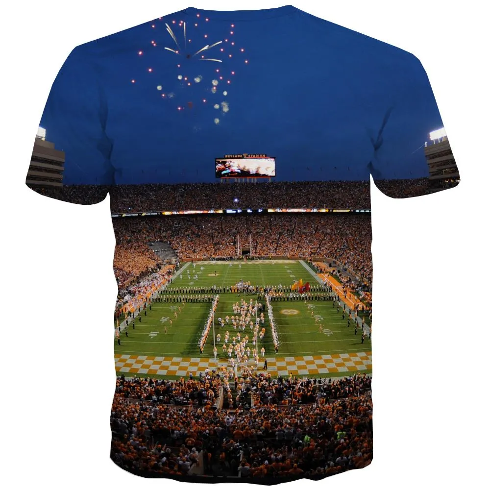 Rugby T-shirt Men Power Tshirt Anime Game T-shirts 3d Lawn Tshirts Casual