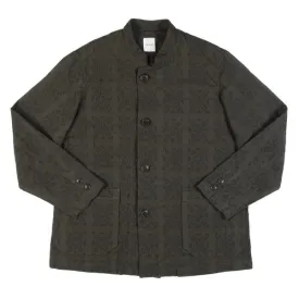 Sage de Cret - Khaki Cotton Jacquard Jacket