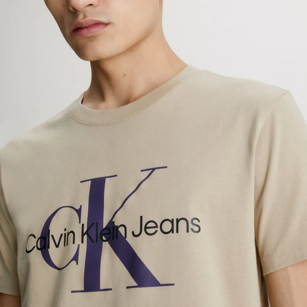 Seasonal Monologo T-Shirt - Brown