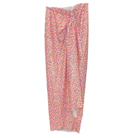 Sequin Ruched Maxi Skirt