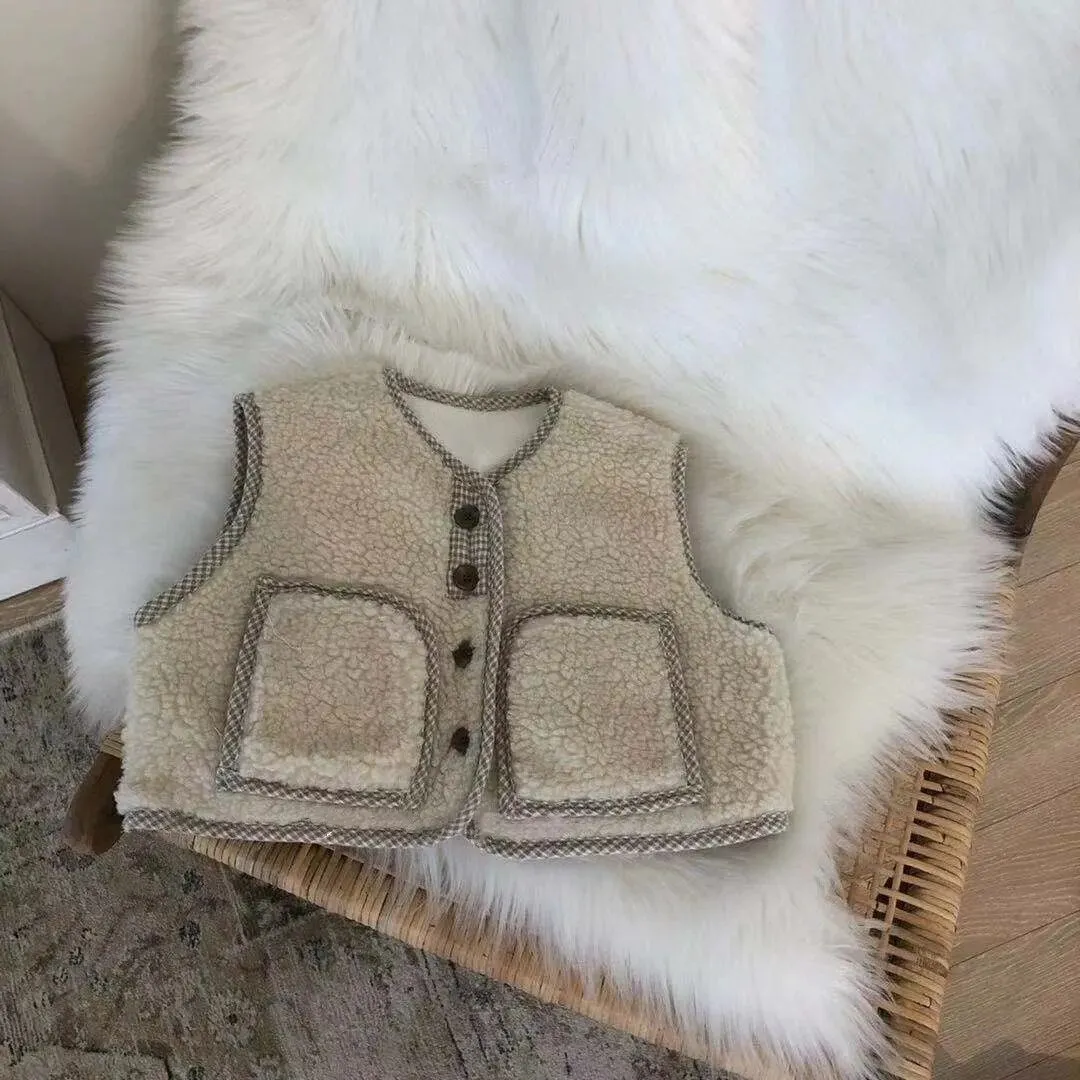 Sherpa Button-Down Vest