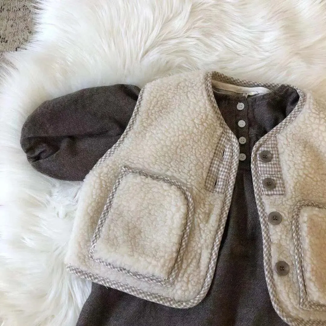 Sherpa Button-Down Vest