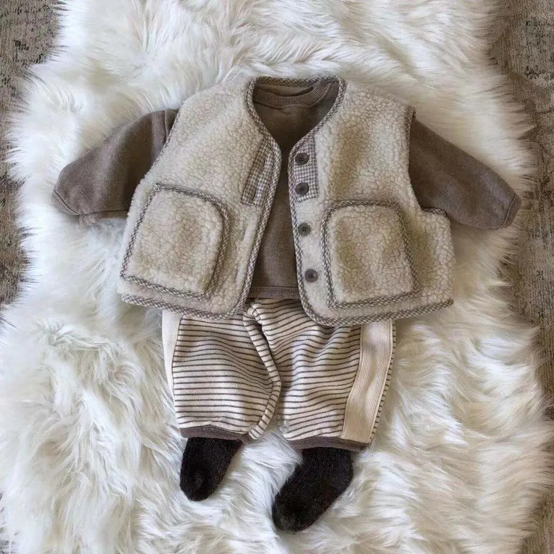 Sherpa Button-Down Vest