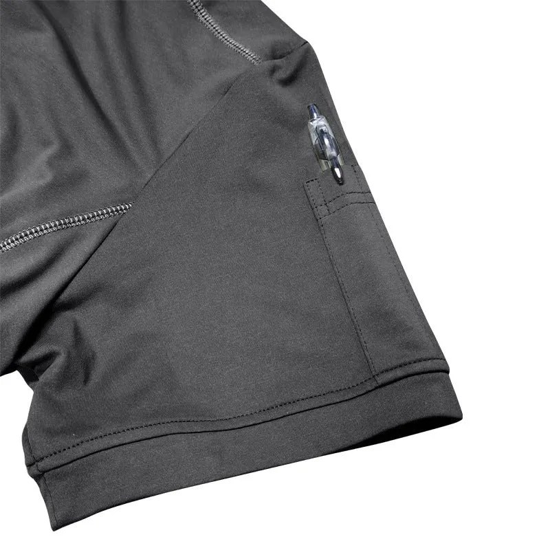 Short Sleeve Quick Drying Polo Shirt