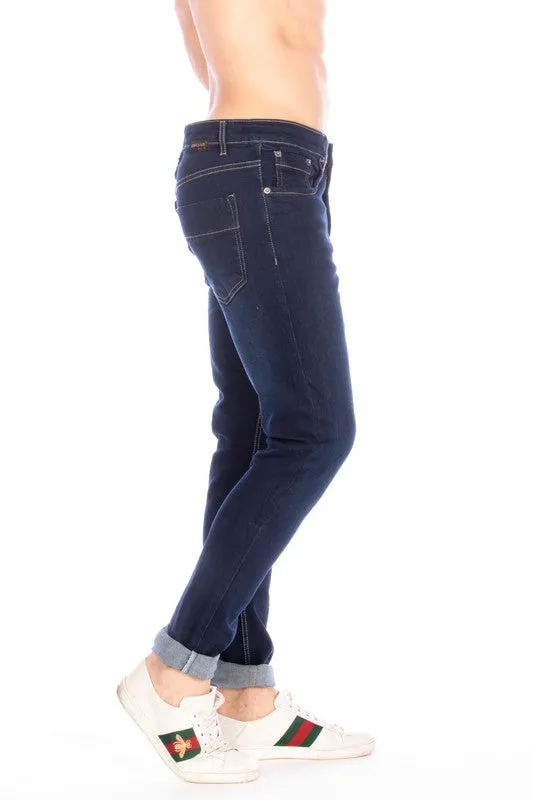 SKINNY JEANS - DARK BLUE
