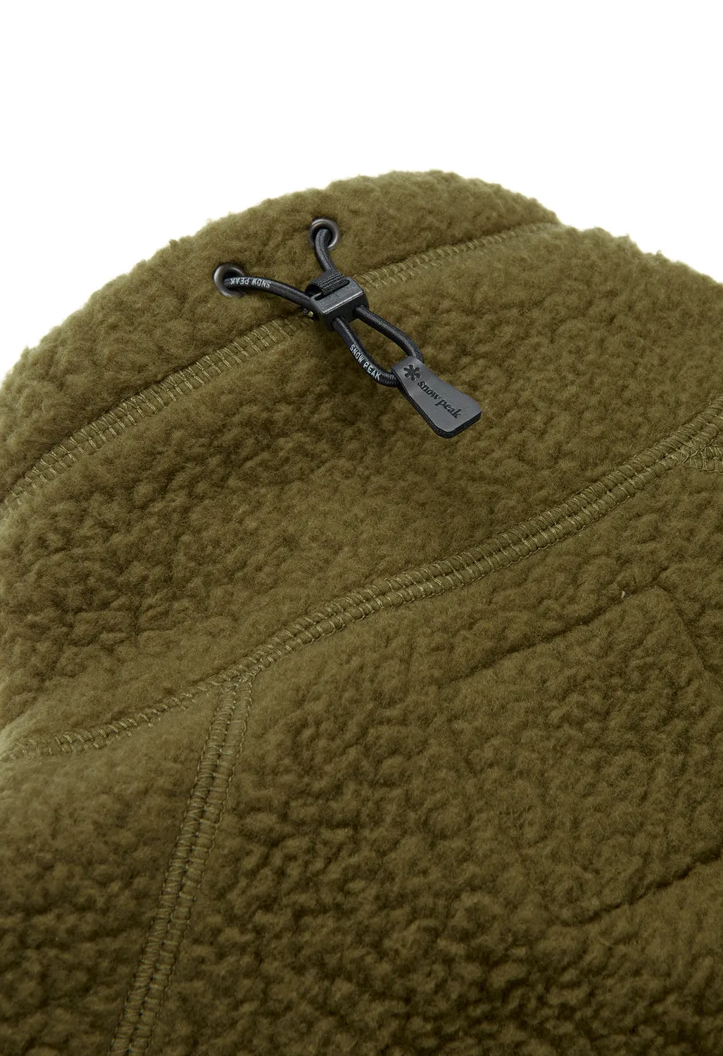 Snow Peak Men's Thermal Boa Fleece Jacket - Olive
