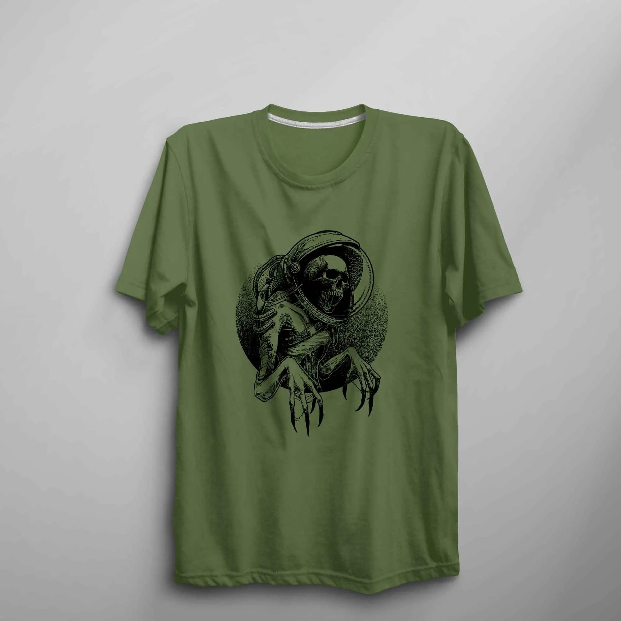 Space Skeleton T Shirt