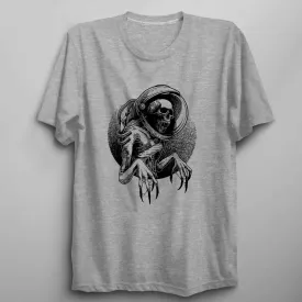 Space Skeleton T Shirt