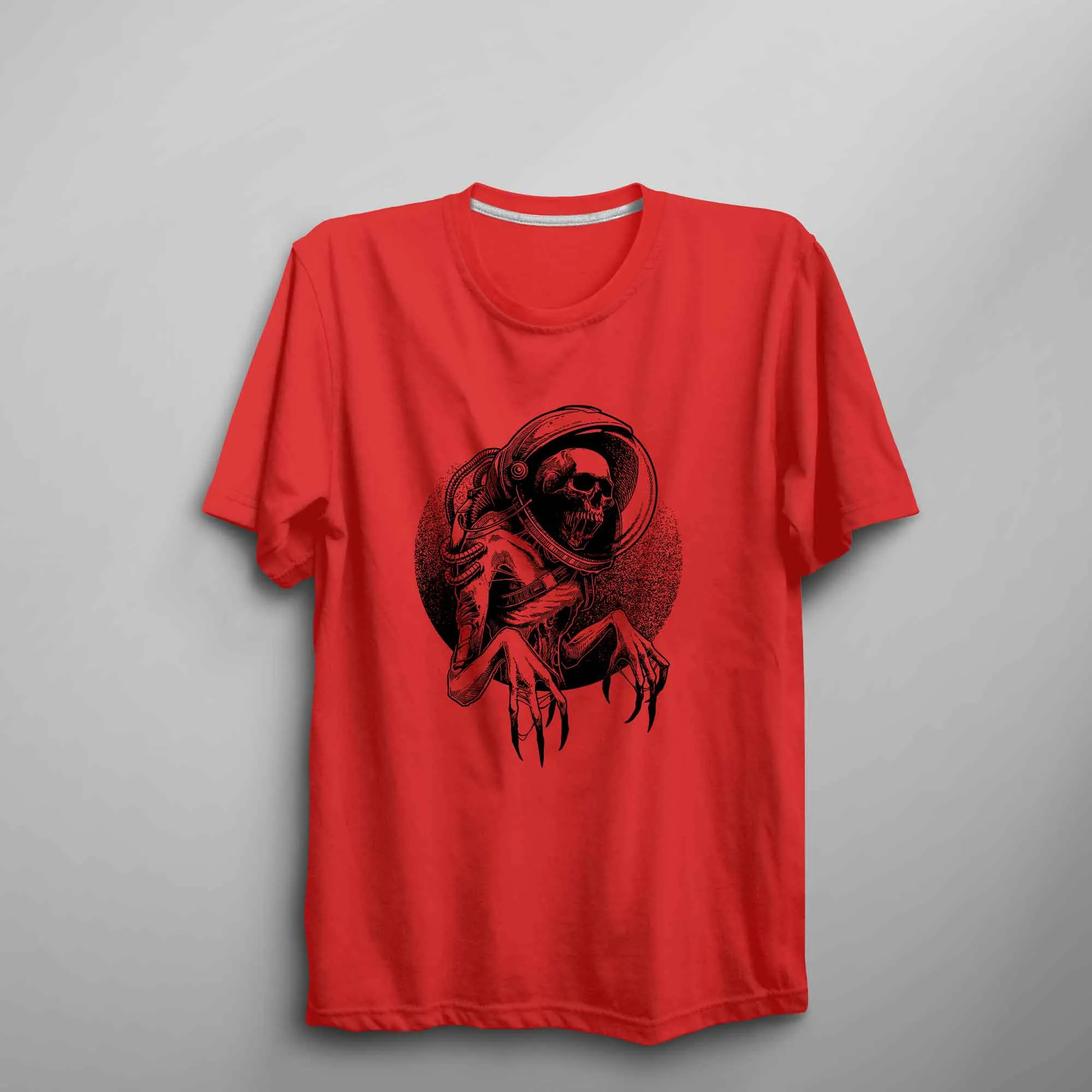 Space Skeleton T Shirt