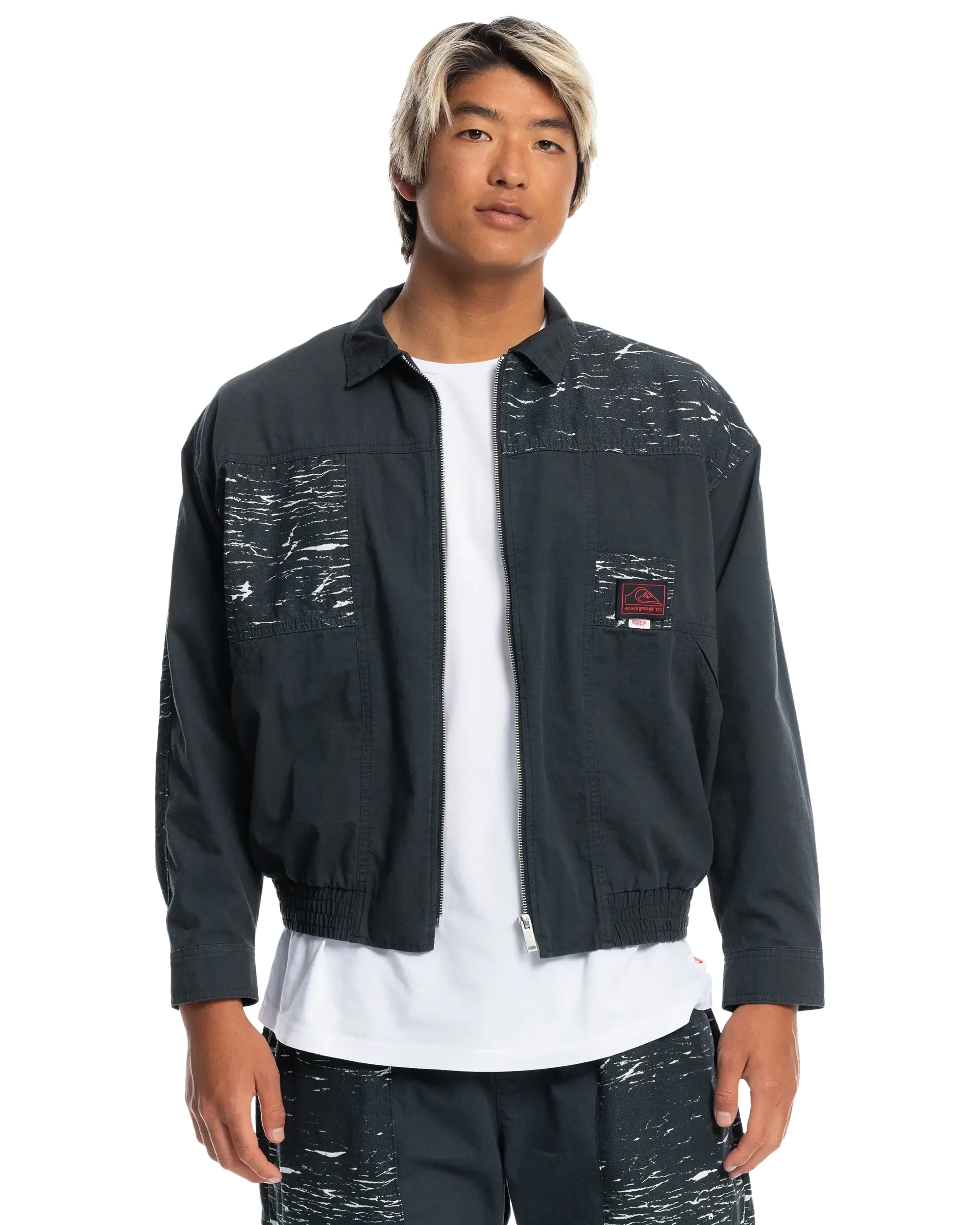 Stranger Things Upside Down Vecnas Lair Jacket in Black