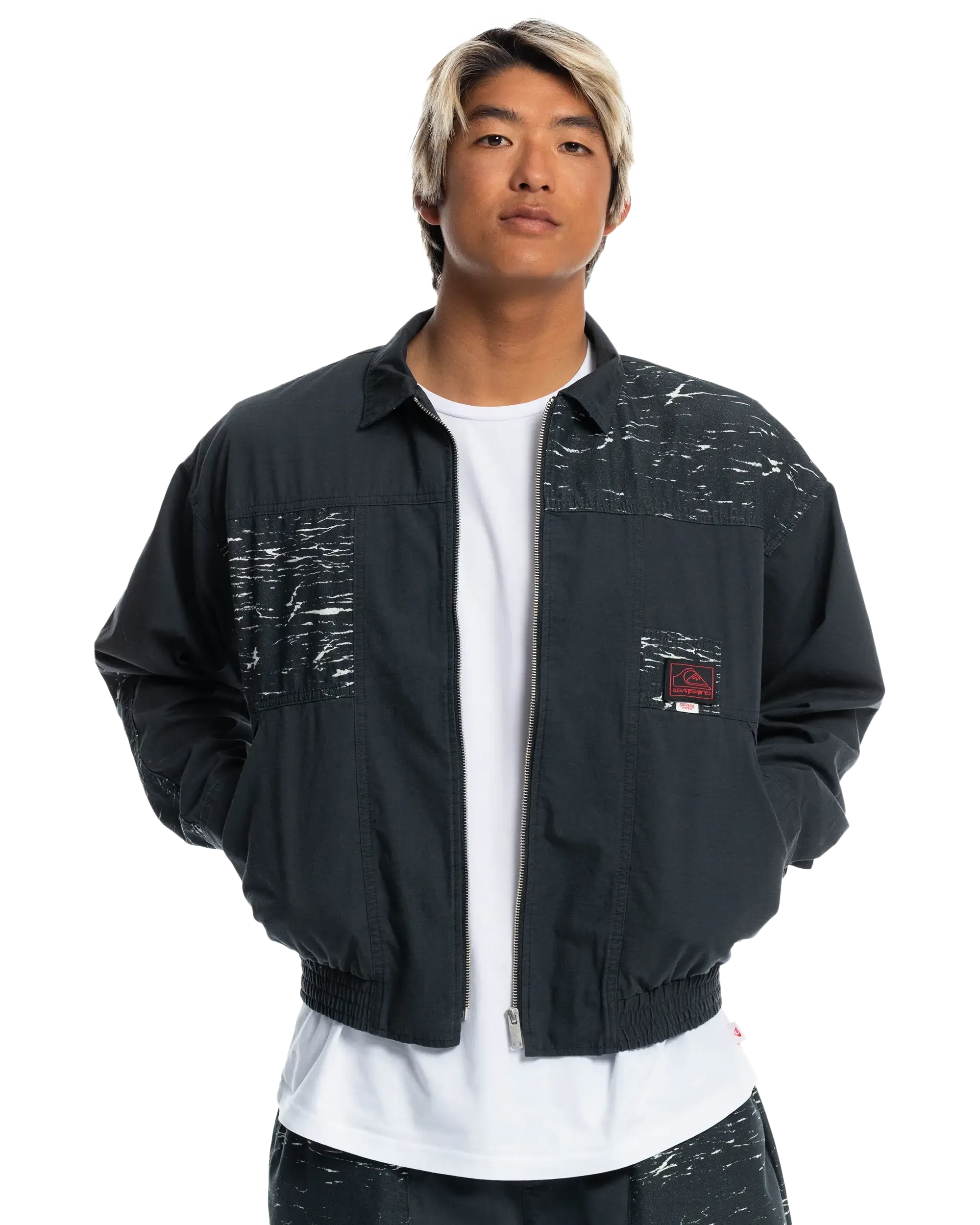 Stranger Things Upside Down Vecnas Lair Jacket in Black