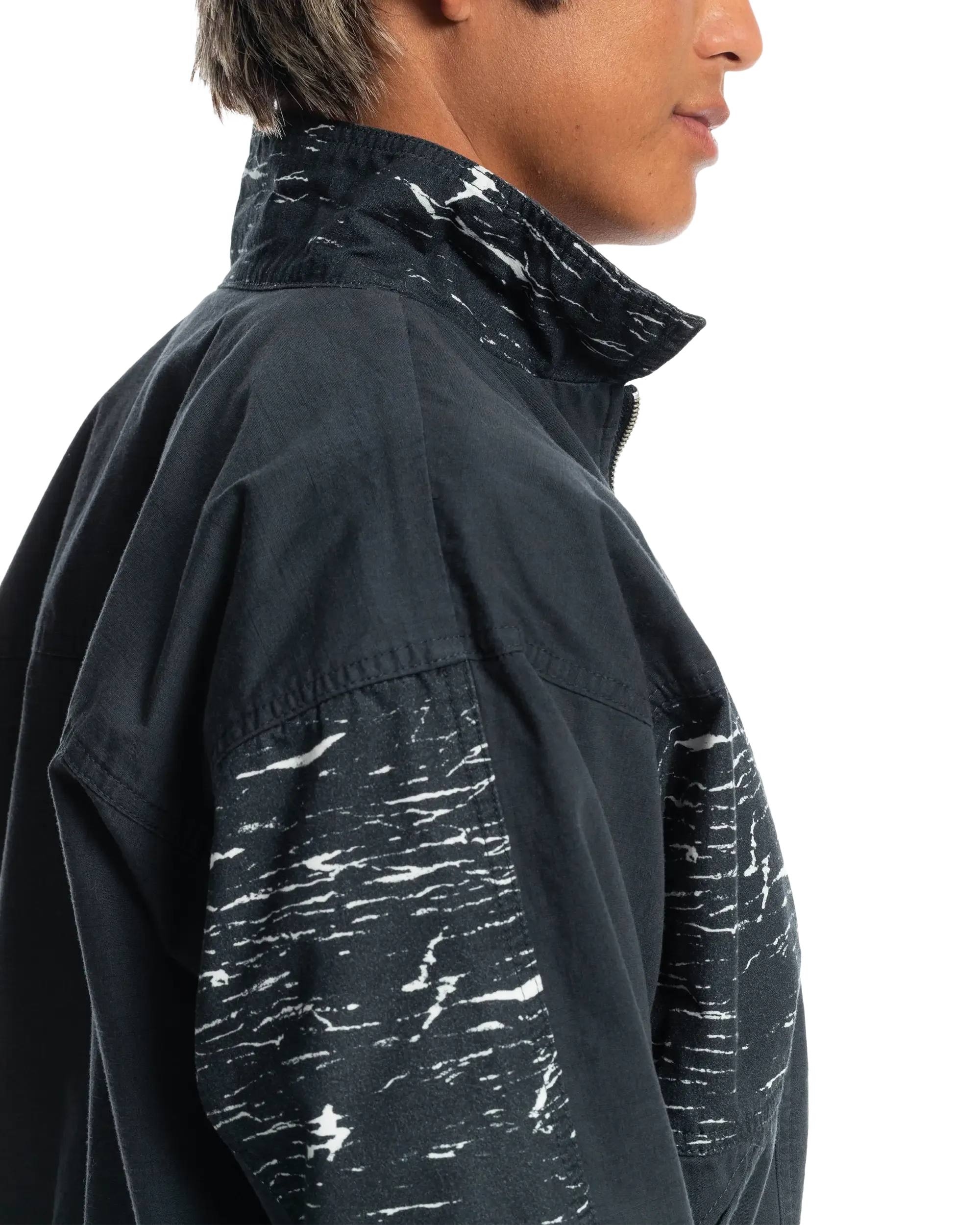 Stranger Things Upside Down Vecnas Lair Jacket in Black