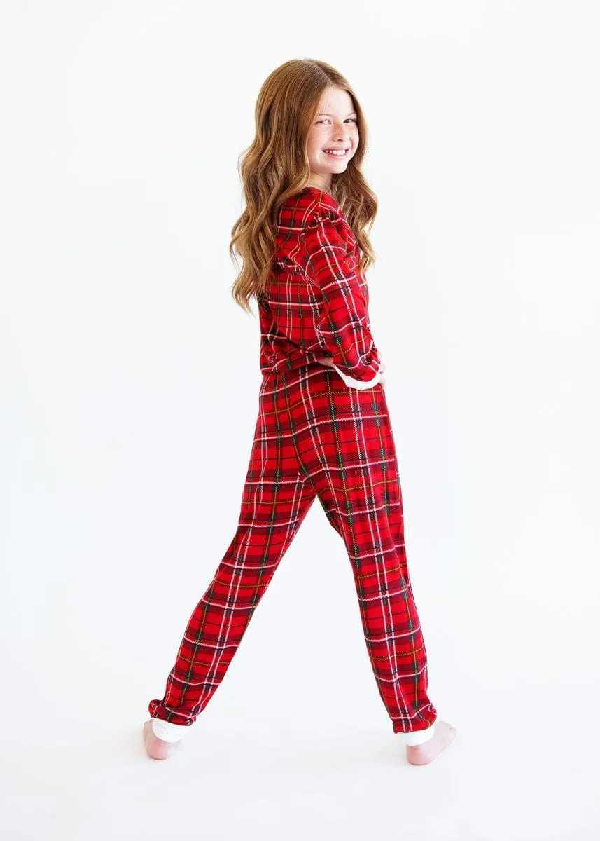 Superstar Pajamas - Red Plaid - Final Sale