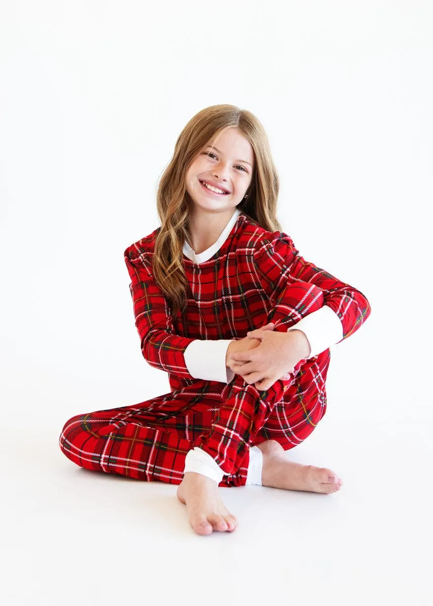 Superstar Pajamas - Red Plaid - Final Sale