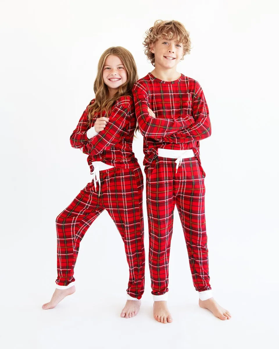 Superstar Pajamas - Red Plaid - Final Sale