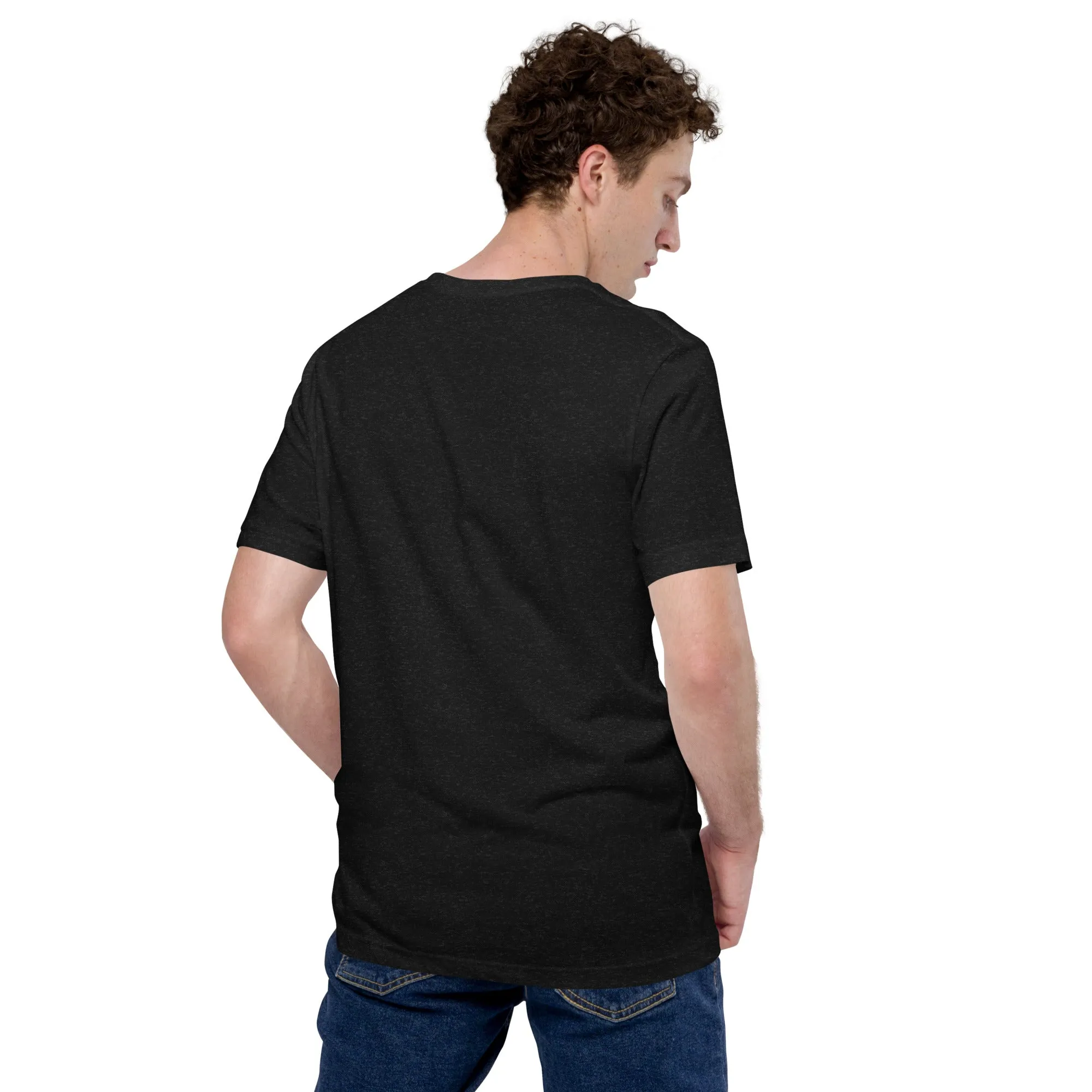 T-Shirts - Dog Dad (Glamourange Pets Staple T-Shirts - Front Print 0012 Model)
