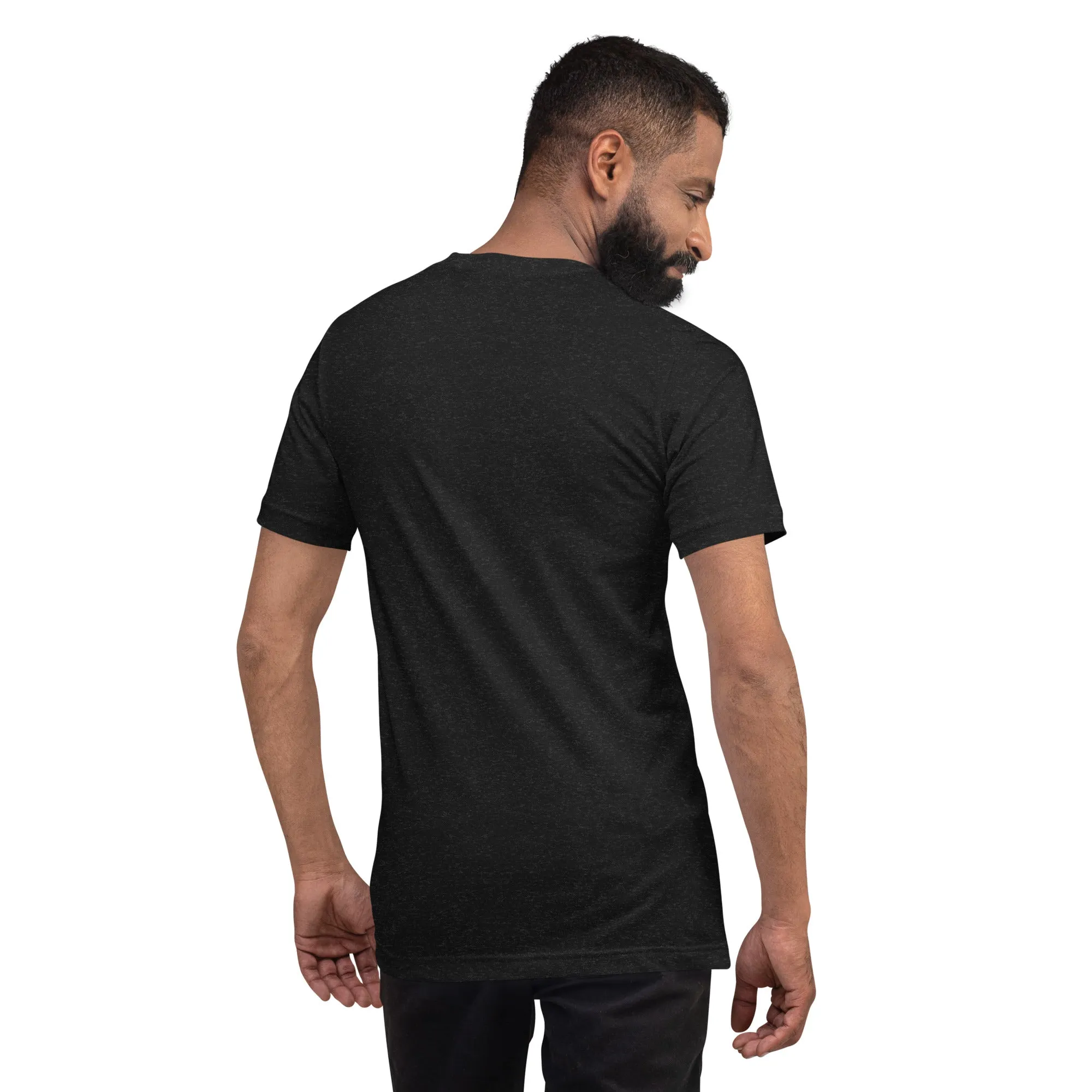 T-Shirts - Dog Dad (Glamourange Pets Staple T-Shirts - Front Print 0012 Model)