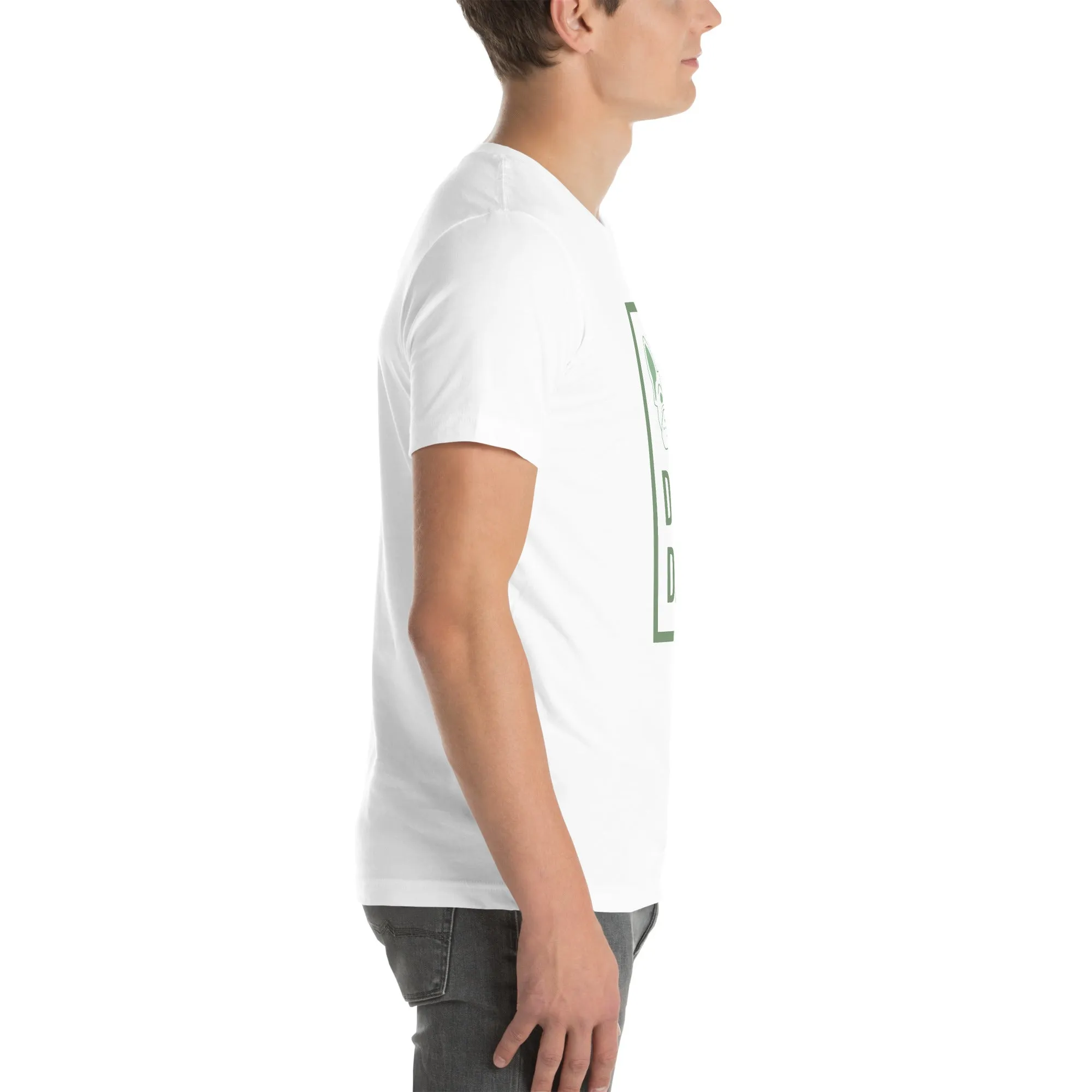 T-Shirts - Dog Dad (Glamourange Pets Staple T-Shirts - Front Print 0012 Model)