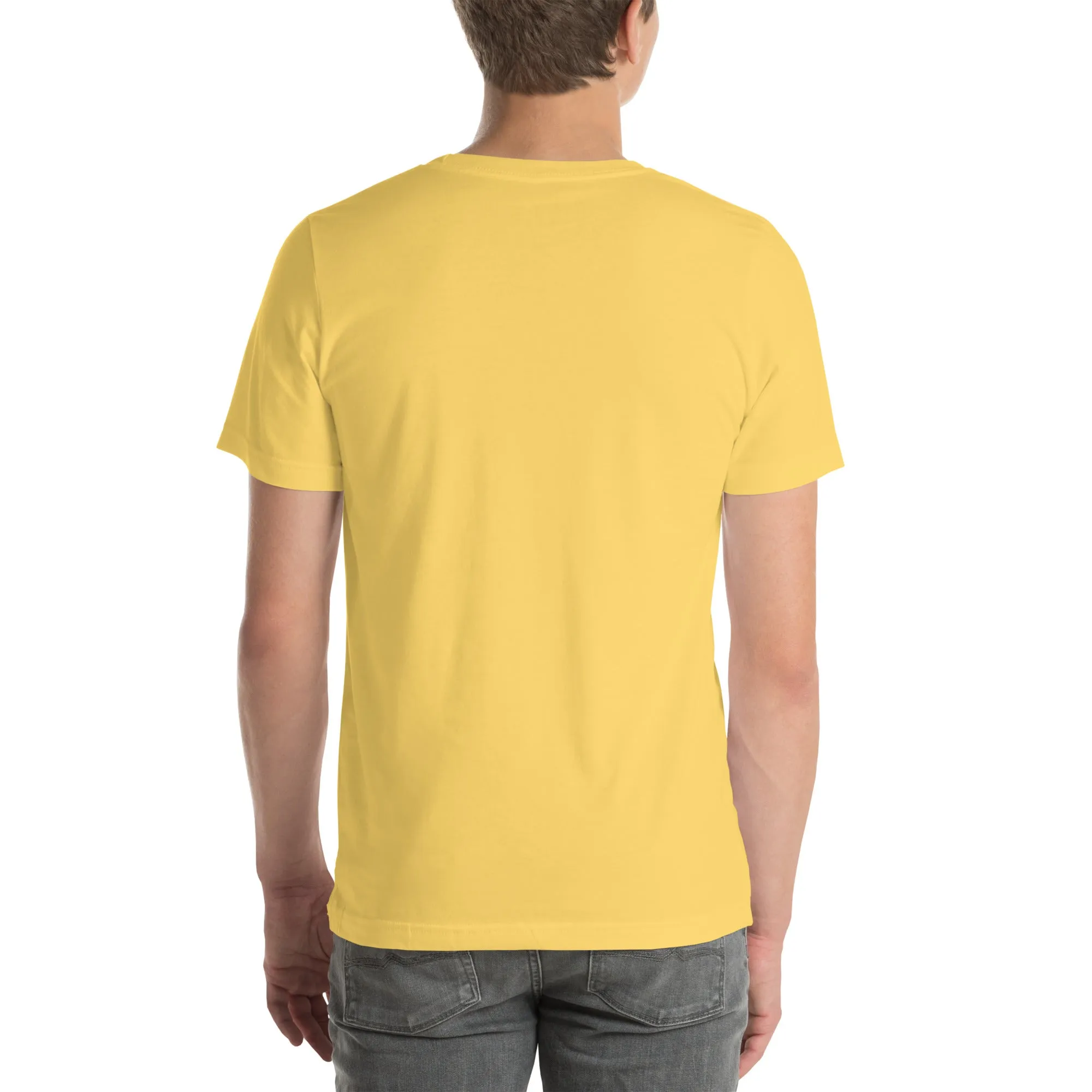 T-Shirts - Dog Dad (Glamourange Pets Staple T-Shirts - Front Print 0012 Model)