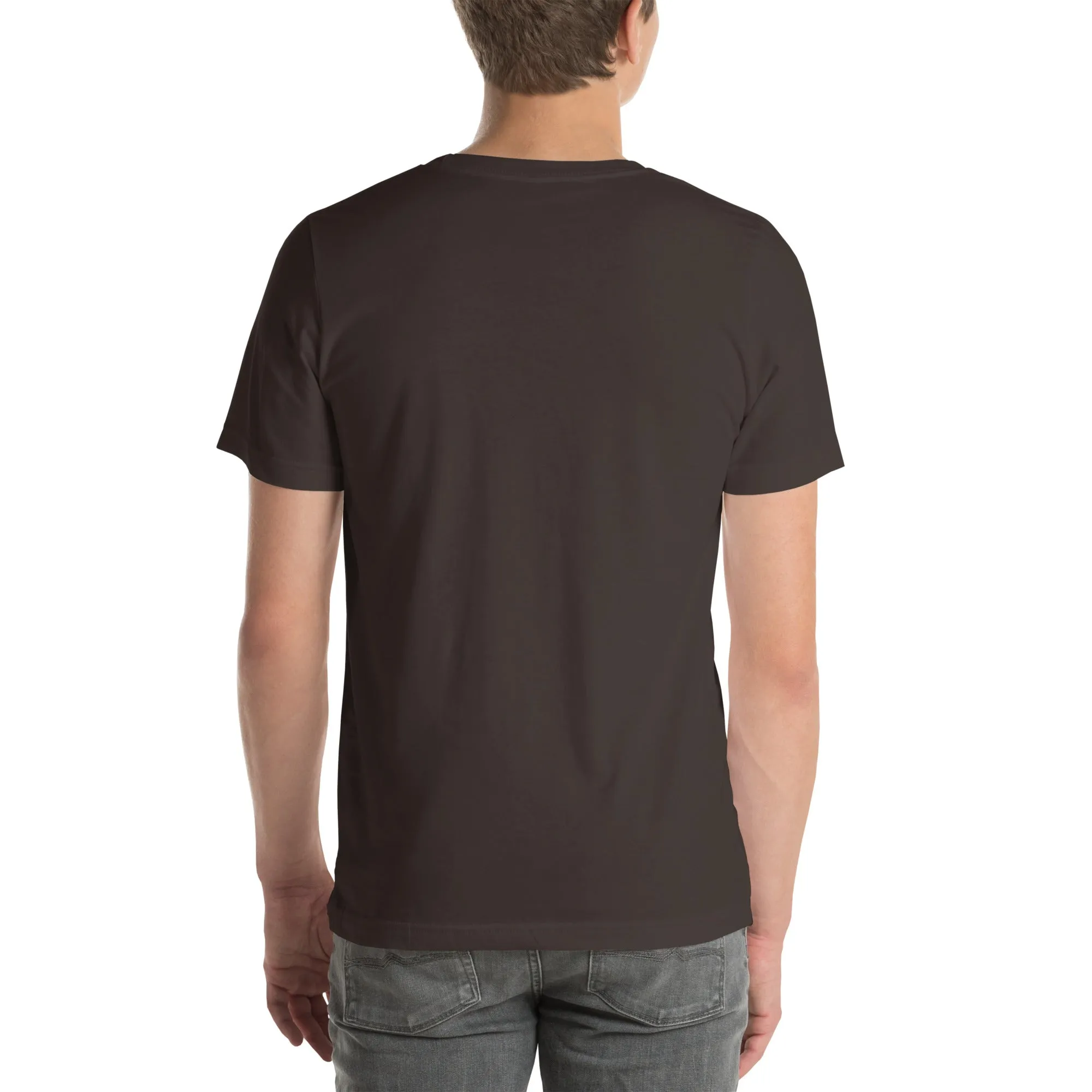 T-Shirts - Dog Dad (Glamourange Pets Staple T-Shirts - Front Print 0012 Model)