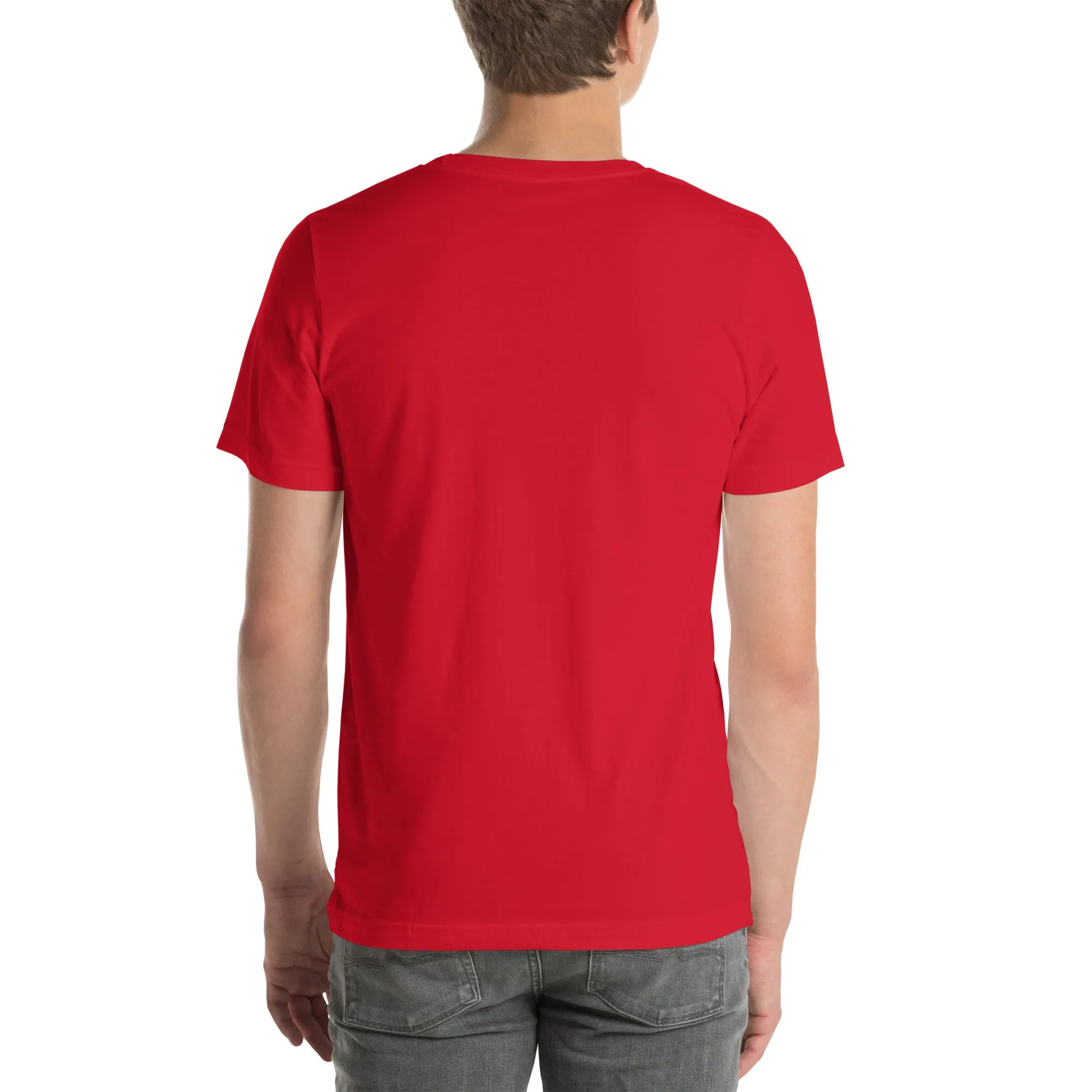 T-Shirts - Dog Dad (Glamourange Pets Staple T-Shirts - Front Print 0012 Model)