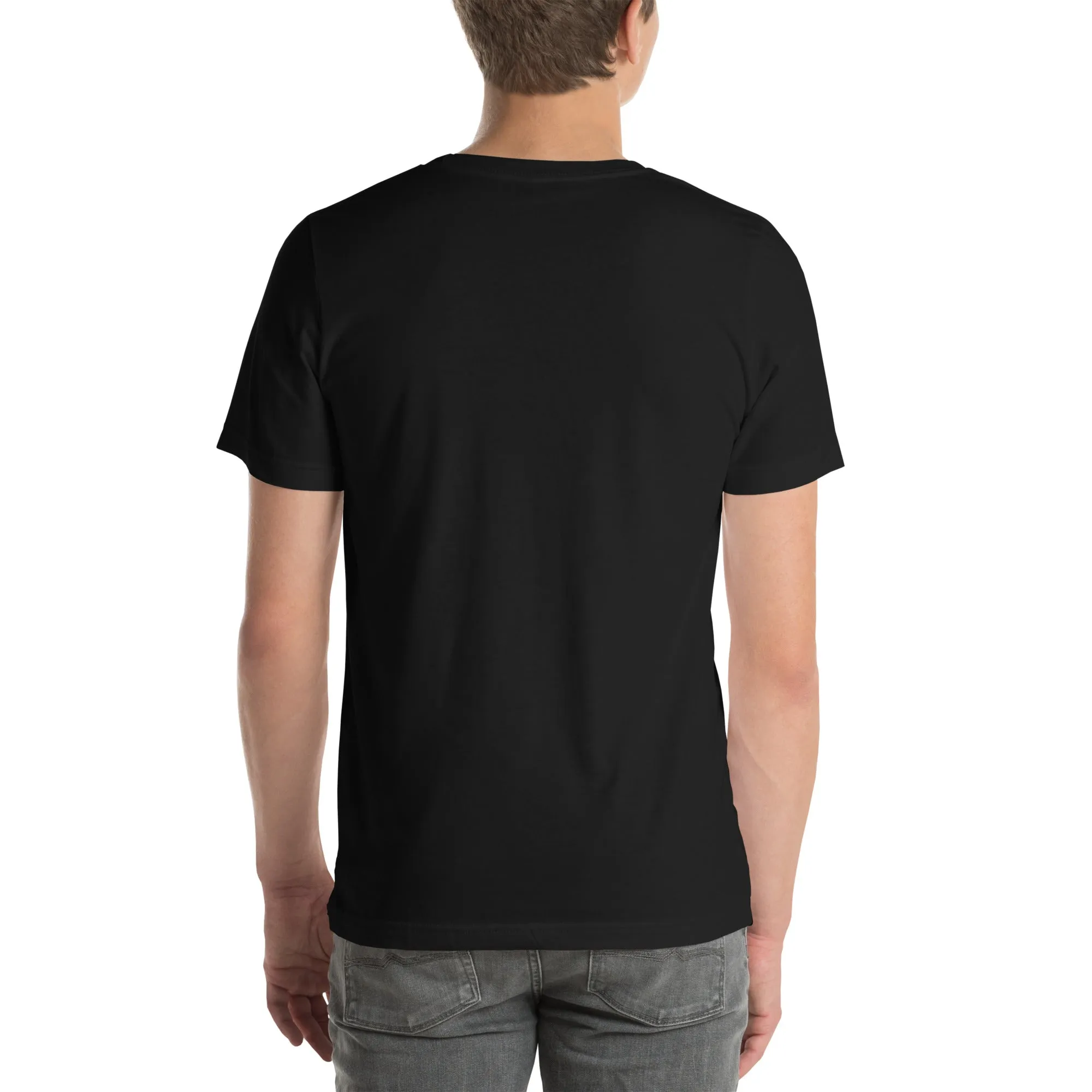 T-Shirts - Dog Dad (Glamourange Pets Staple T-Shirts - Front Print 0012 Model)