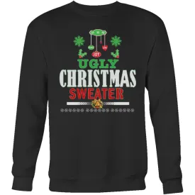 Ugly Christmas Sweater - Love, Joy, Peace Sweatshirt (4 colors)