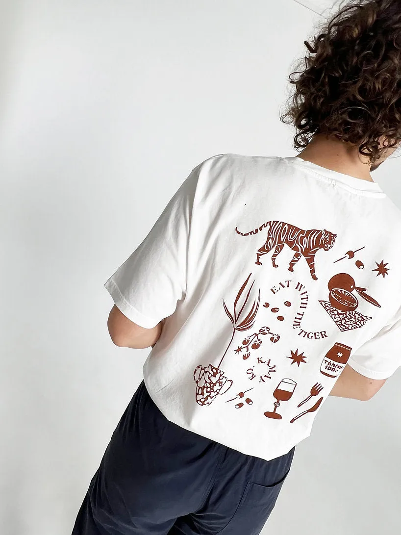 unisex t-shirt - aviv dinner party