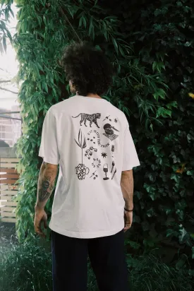 unisex t-shirt - aviv dinner party