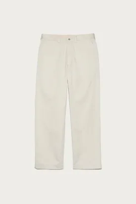 Wide Straight Chino Pants - Dry Sand