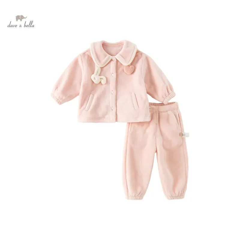 Winter Children's Girl's Pajama Suit