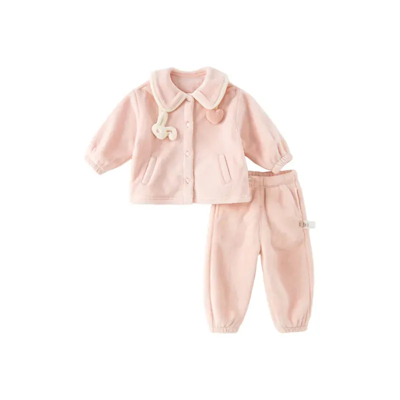 Winter Children's Girl's Pajama Suit