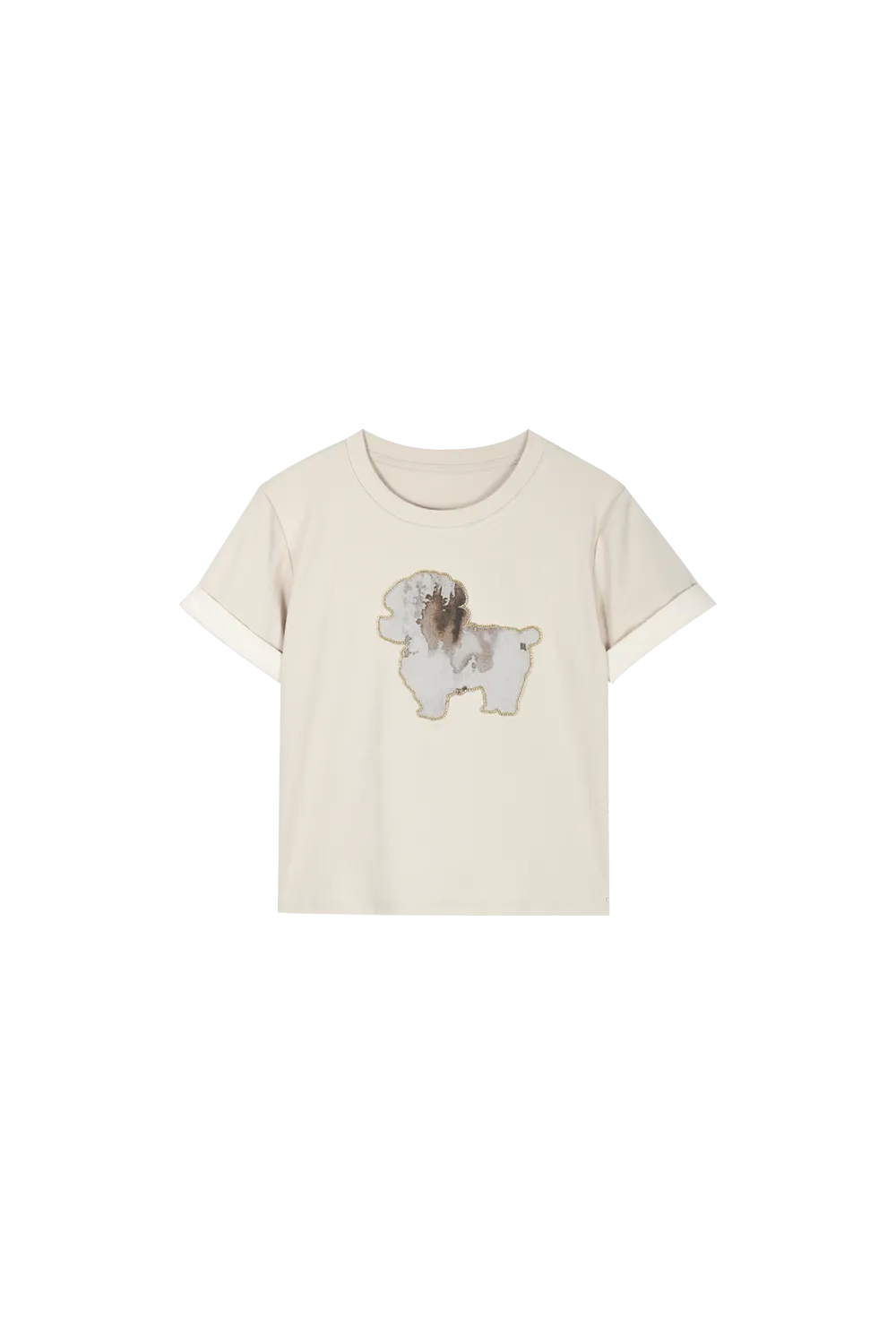 Women Petite Printing T-shirt