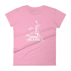 Women's Throw Like A Girl T-Shirt