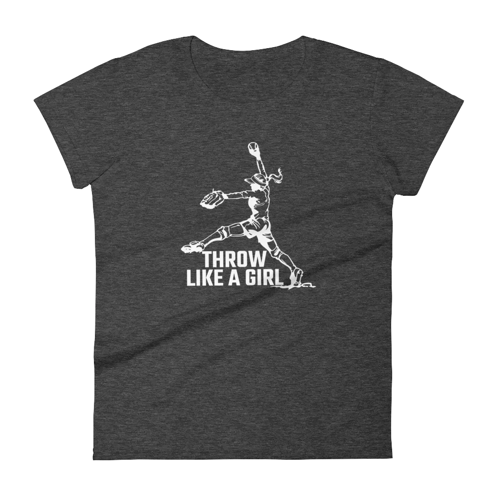 Women's Throw Like A Girl T-Shirt