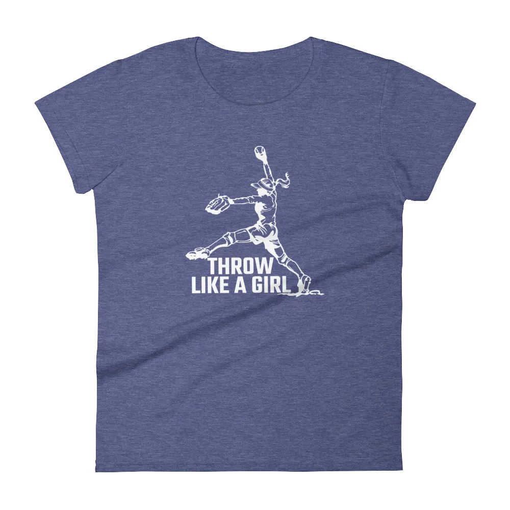 Women's Throw Like A Girl T-Shirt