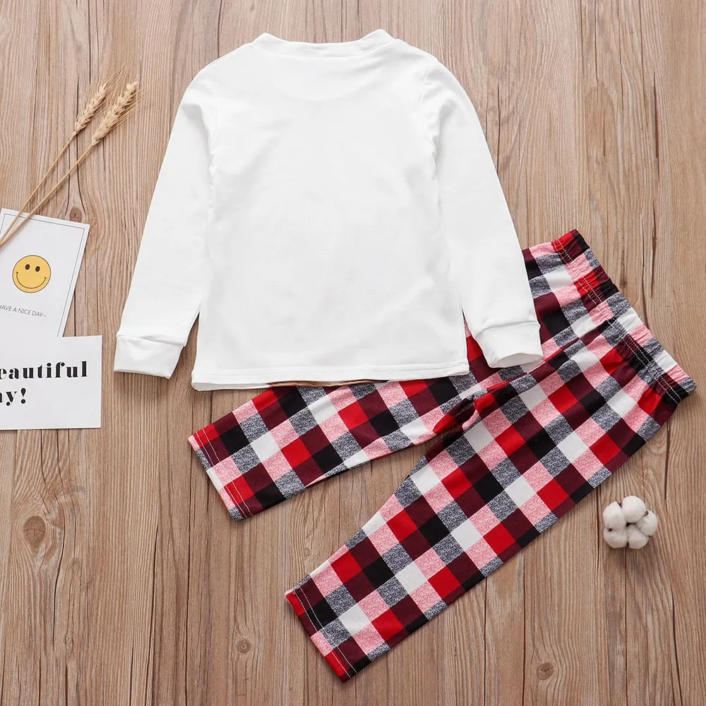 Xmas Family Matching Pajamas Deer Set
